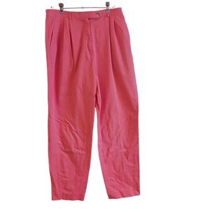 Talbots David brooks slacks, coral, size 14